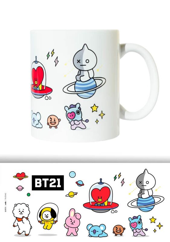 Caneca BT21 Personagens 330ml - MerchVillain