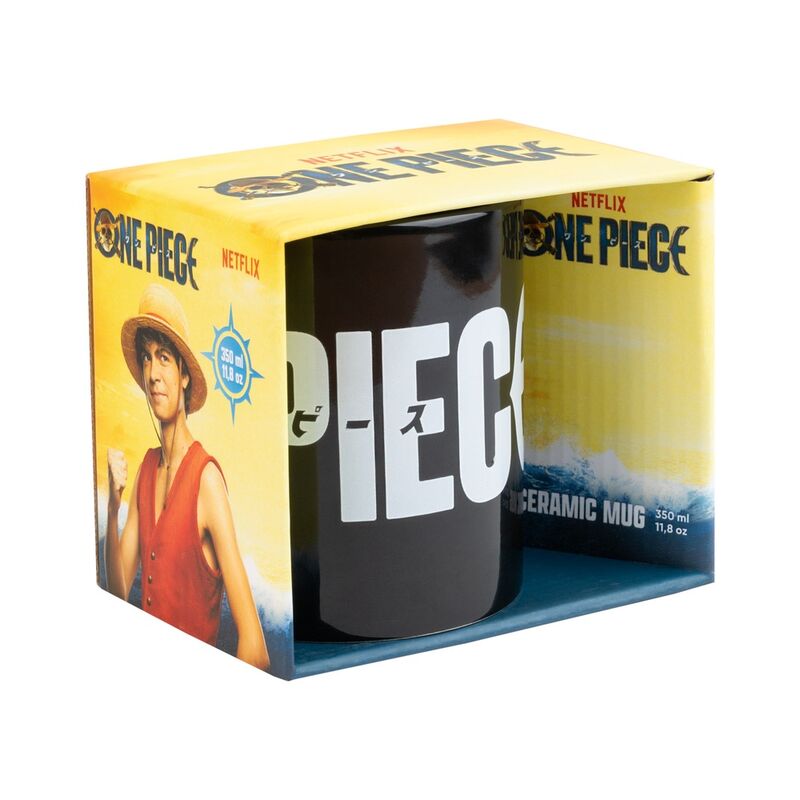 Taza con el logotipo de One Piece – Netflix (350 ml)