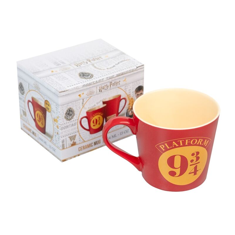 Taza premium Andén 9 ¾ – Harry Potter (444 ml)
