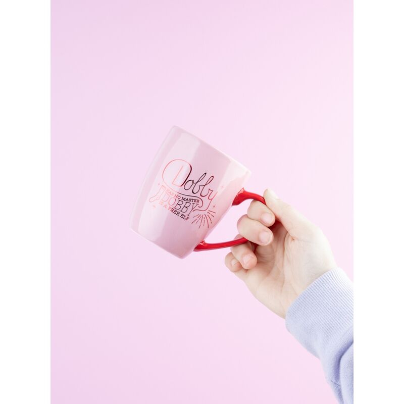 Caneca premium Harry Potter Dobby com tampa 350ml - MerchVillain