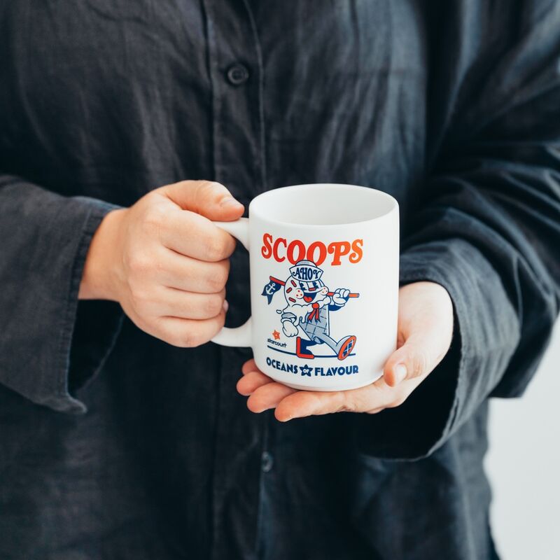 Taza de Stranger Things Scoops Ahoy de 350 ml