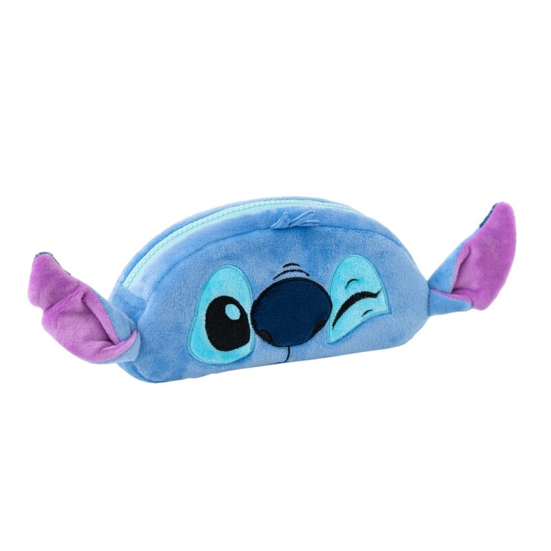 Estuche peluche Stitch – Disney (20×9×5 cm)