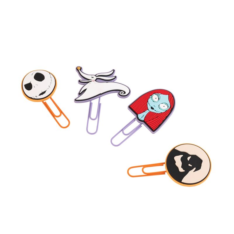 Conjunto de 4 clipes de O Estranho Mundo de Jack da Disney - MerchVillain