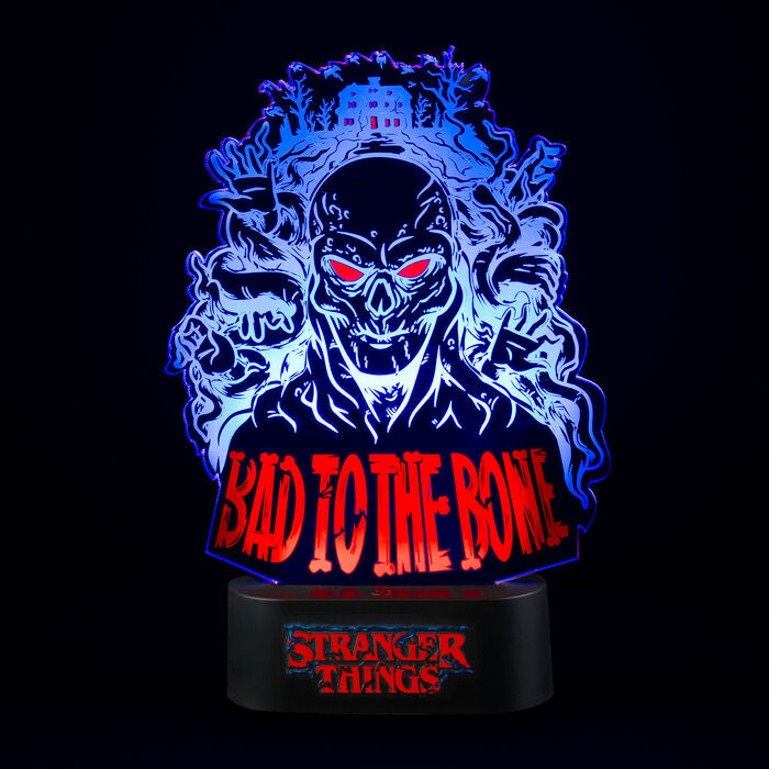 Lámpara LED de escritorio “Bad to the Bone” – Stranger Things