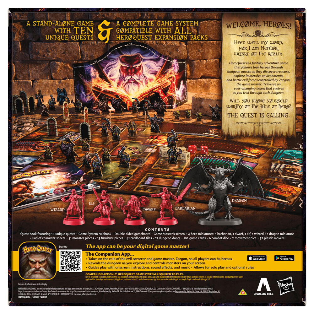 Juego de mesa Spanish Hero Quest First Light