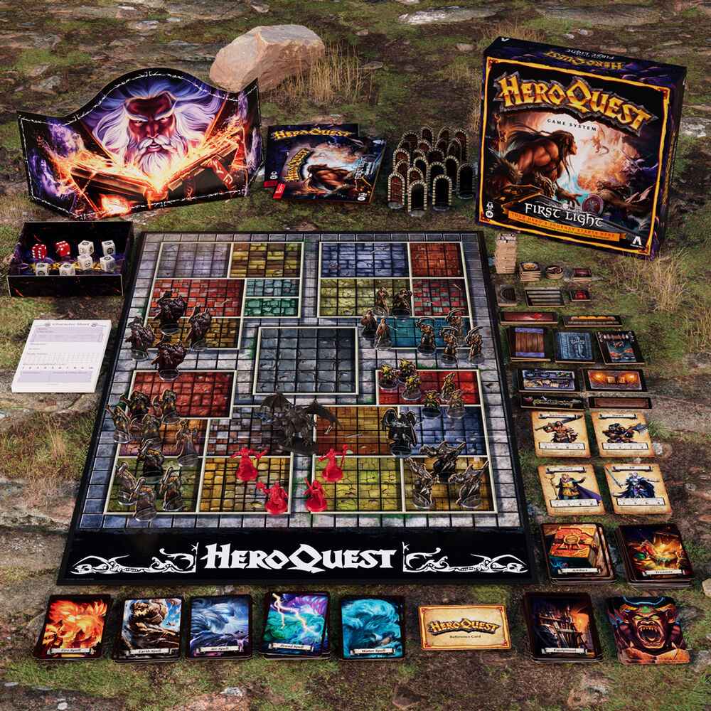 Juego de mesa Spanish Hero Quest First Light