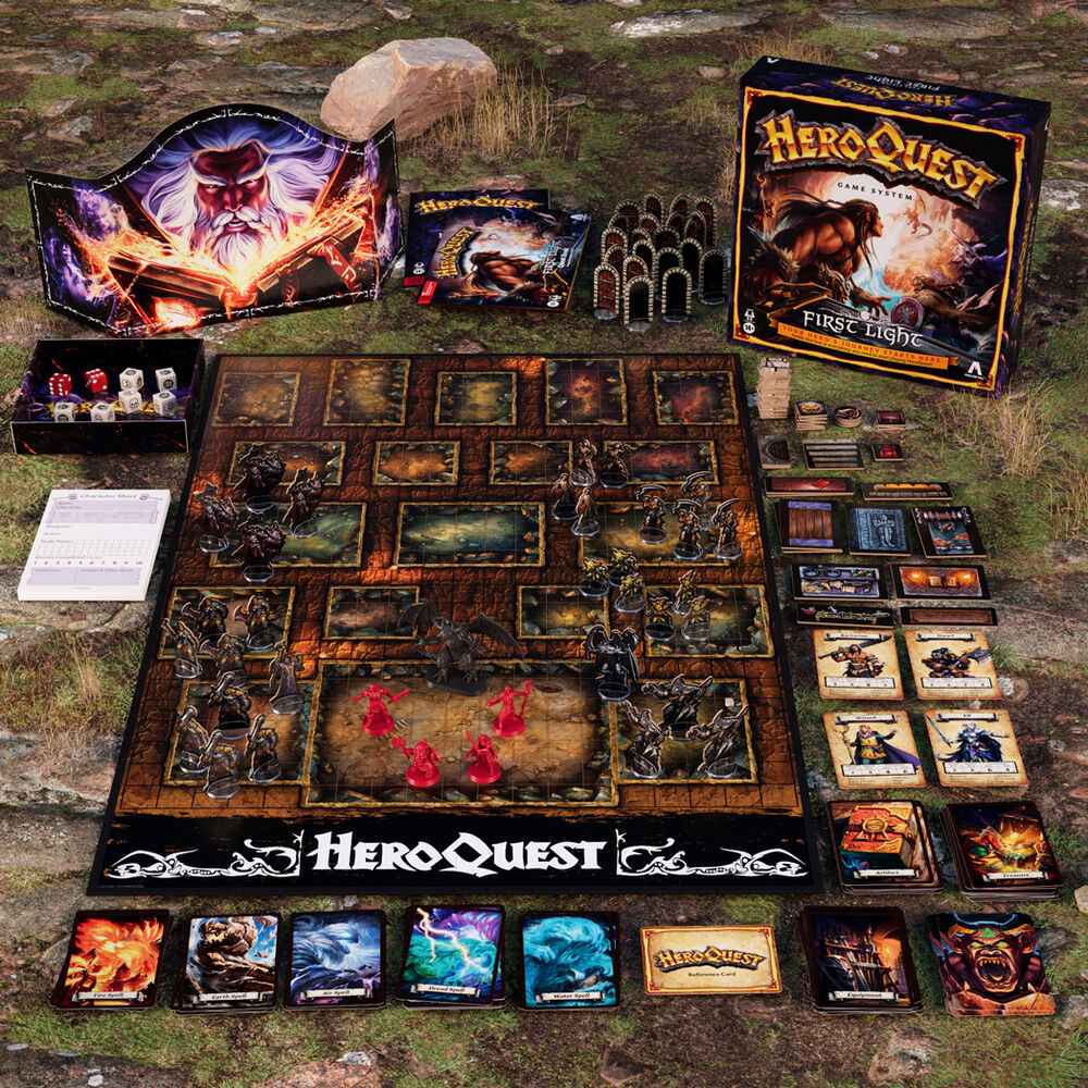 Juego de mesa Spanish Hero Quest First Light