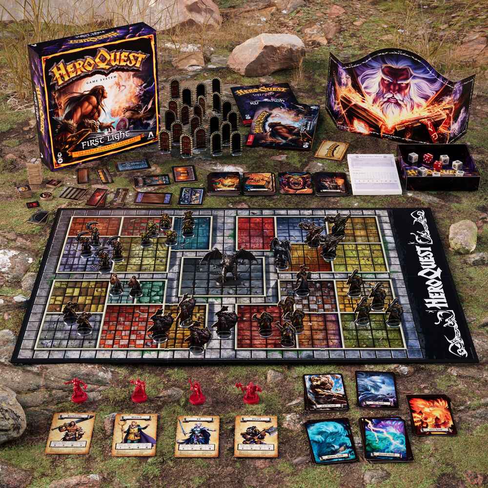 Juego de mesa Spanish Hero Quest First Light
