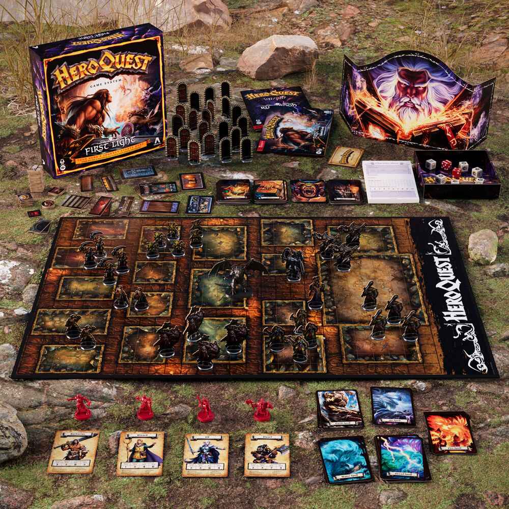 Juego de mesa Spanish Hero Quest First Light