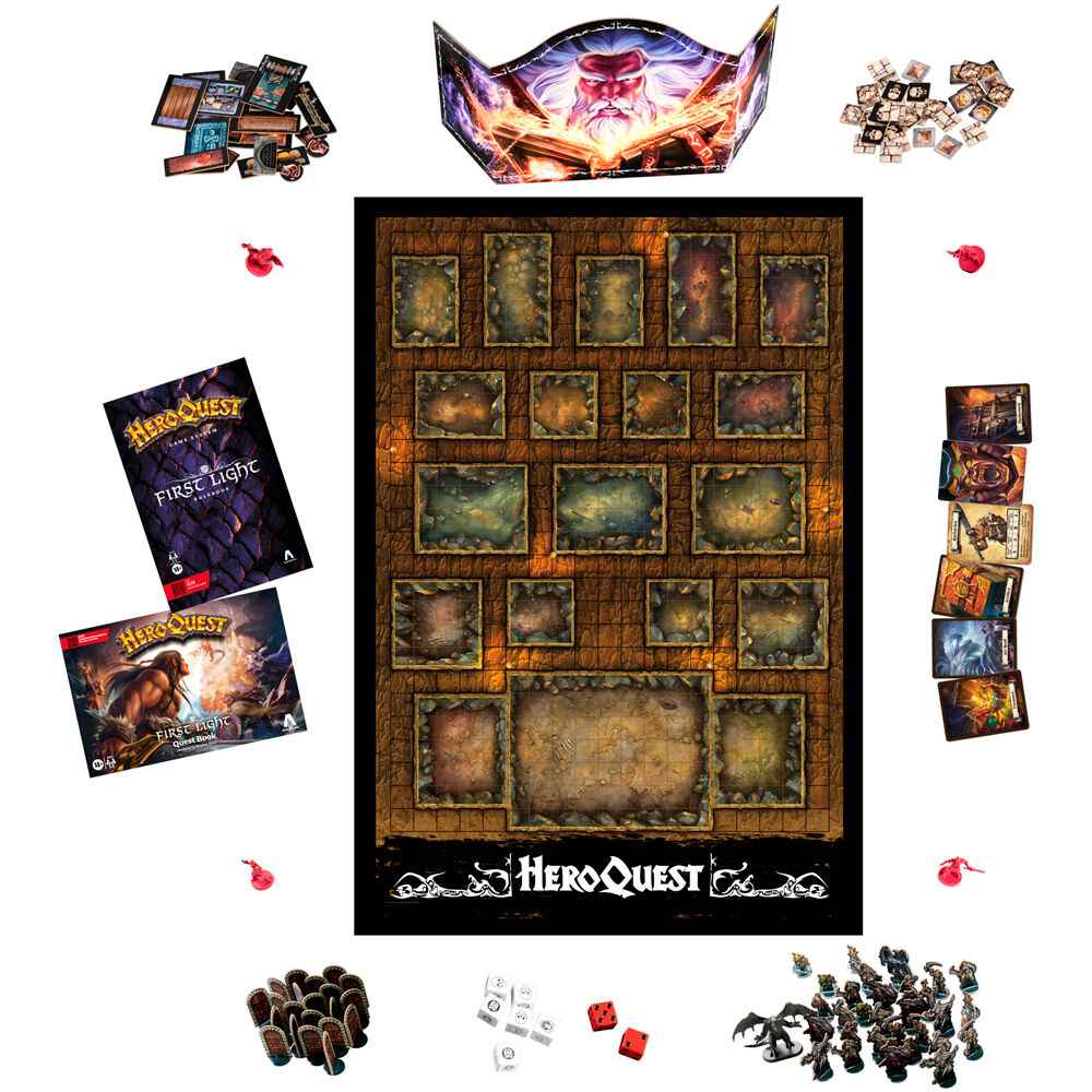 Juego de mesa Spanish Hero Quest First Light