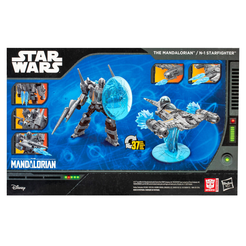 Figura N‑1 Starfighter – Star Wars Transformers (19 cm) - MerchVillain