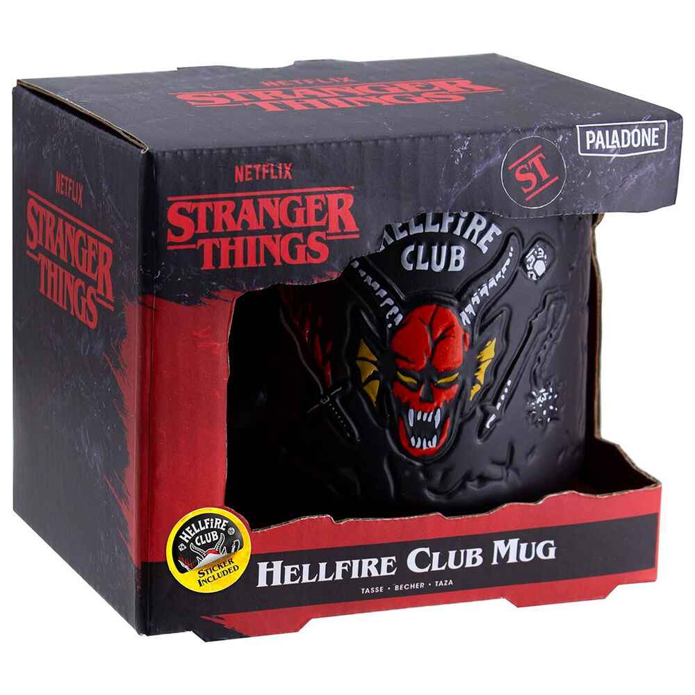 Caneca Hellfire Club – Stranger Things (400 ml)