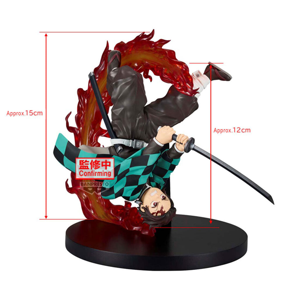 Figura Tanjiro Kamado Vibration Stars  – Demon Slayer (15 cm) - MerchVillain