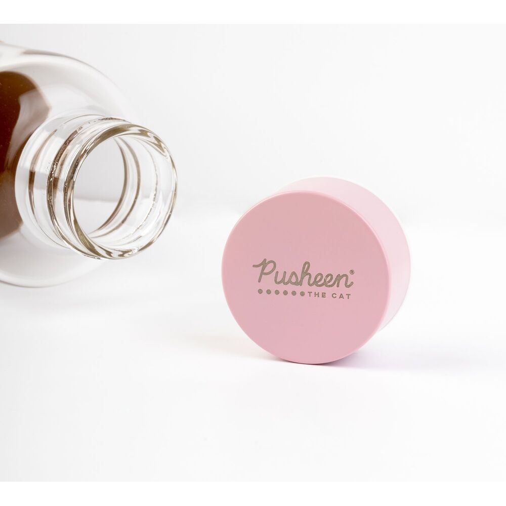 Garrafa de vidro - Pusheen (500ml) - MerchVillain