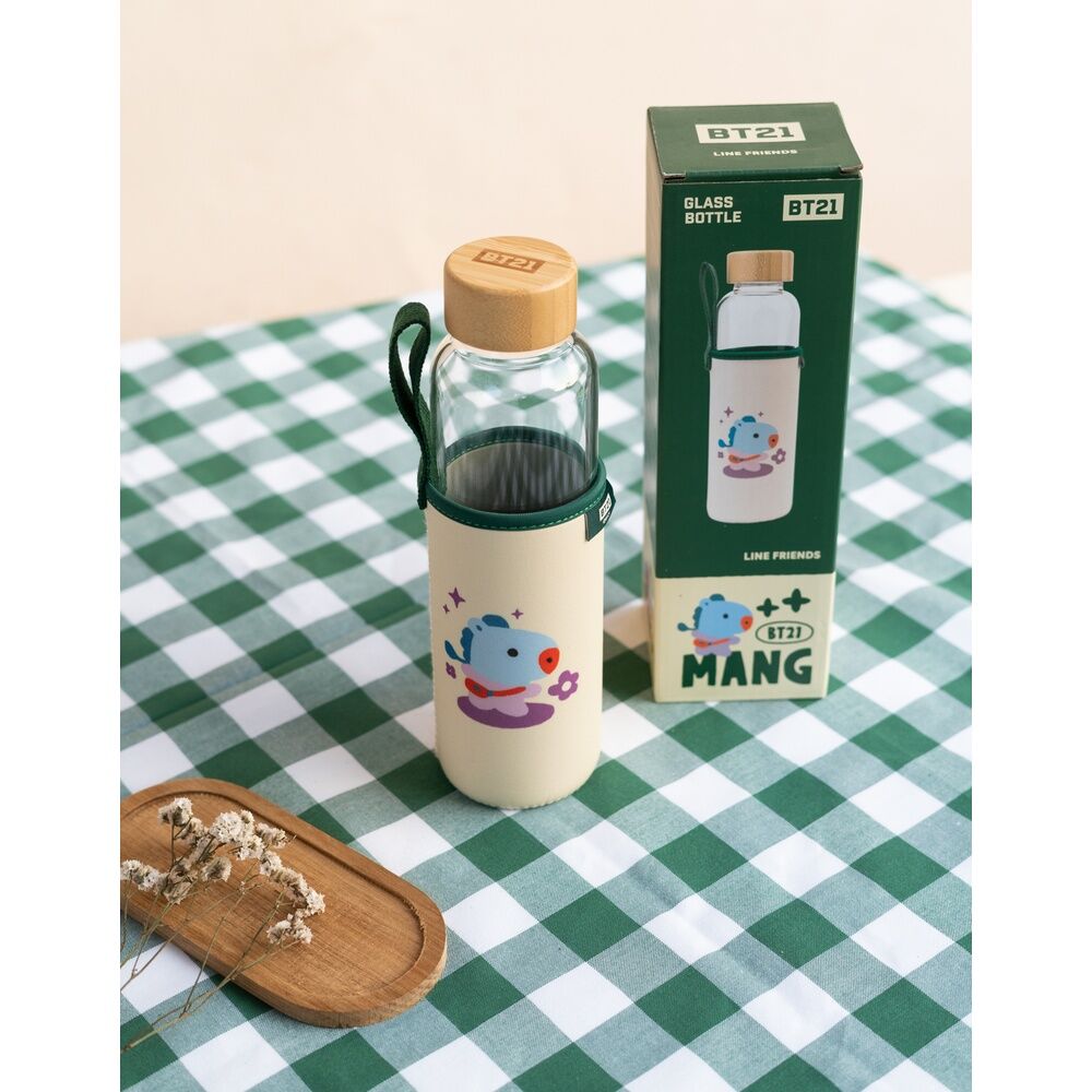 Garrafa de vidro BT21 Mang 500ml - MerchVillain