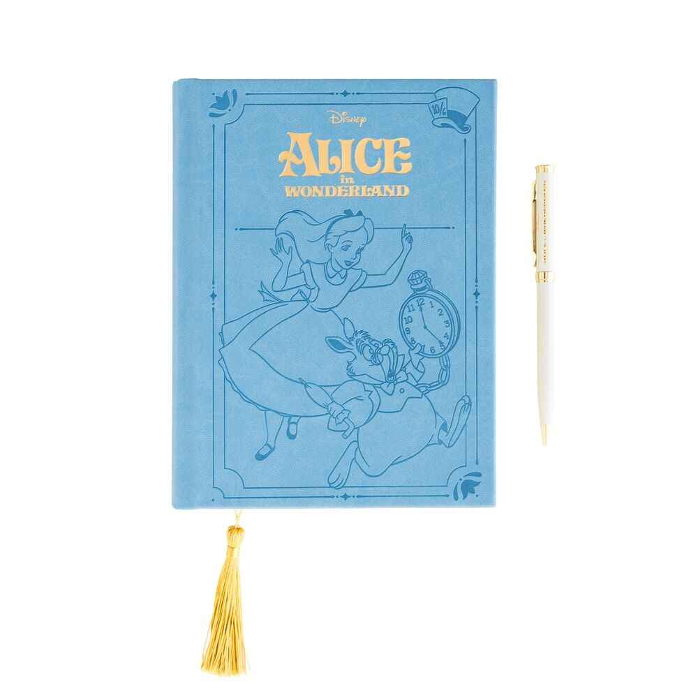 Disney Alice in Wonderland A5 Notebook + Pen set