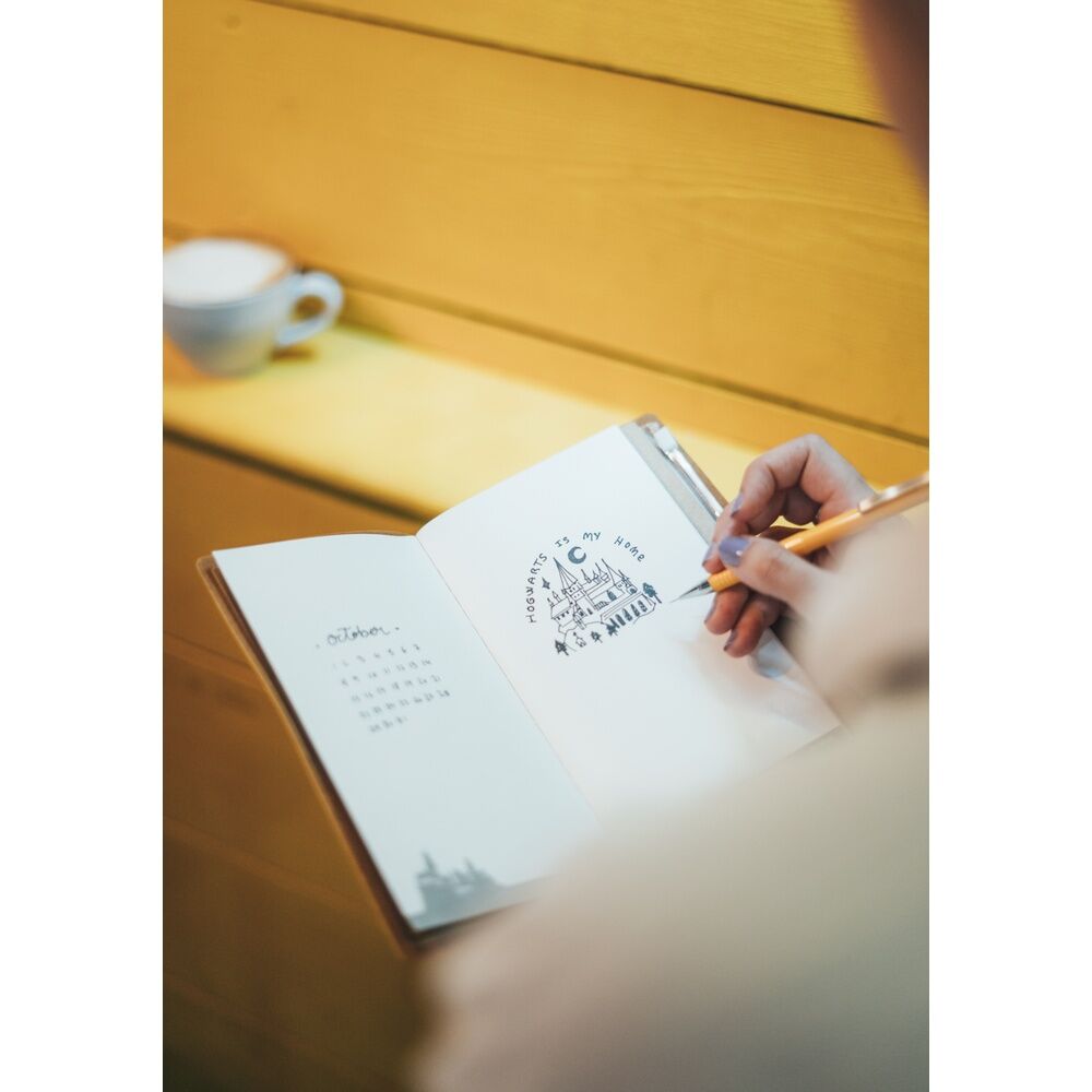 Caderno de viagem Harry Potter Hufflepuff - MerchVillain