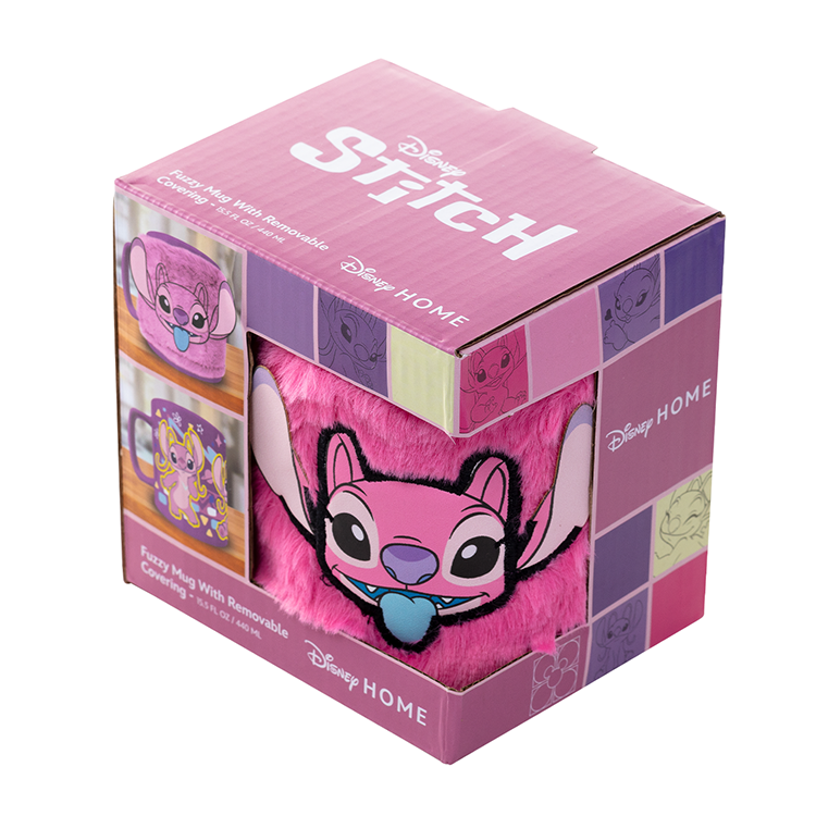 Taza de peluche de ángel de Disney con tapa (440 ml)