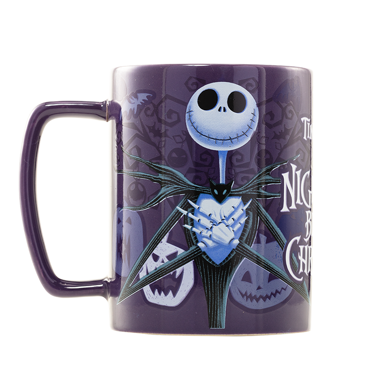 Taza de peluche de Jack Skellington - Pesadilla antes de Navidad de Disney (440 ml)