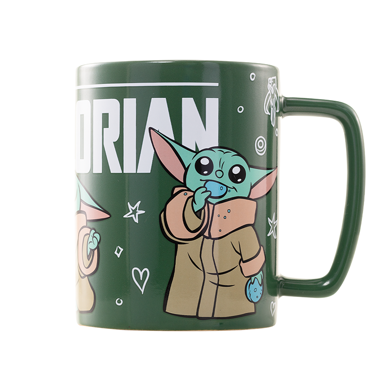 Taza de peluche de Grogu El Mandaloriano - Star Wars (440 ml)