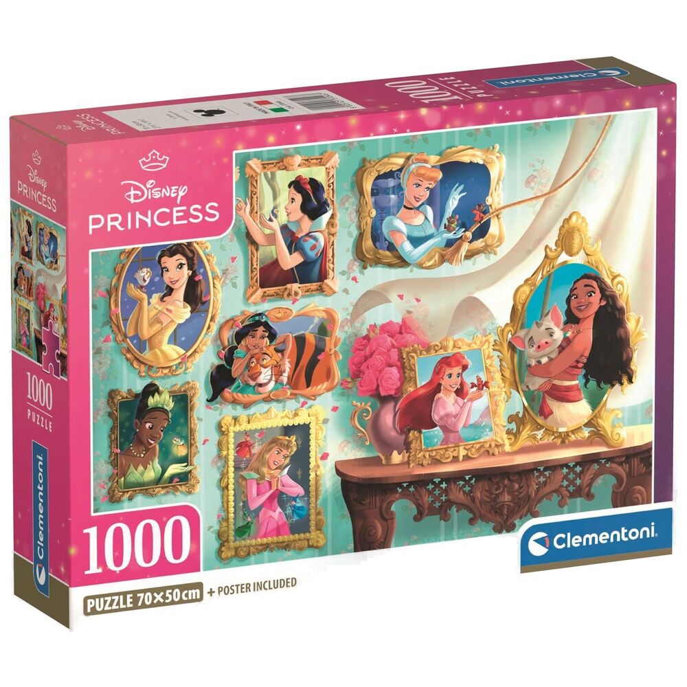 Rompecabezas de princesas Disney (1000 piezas)