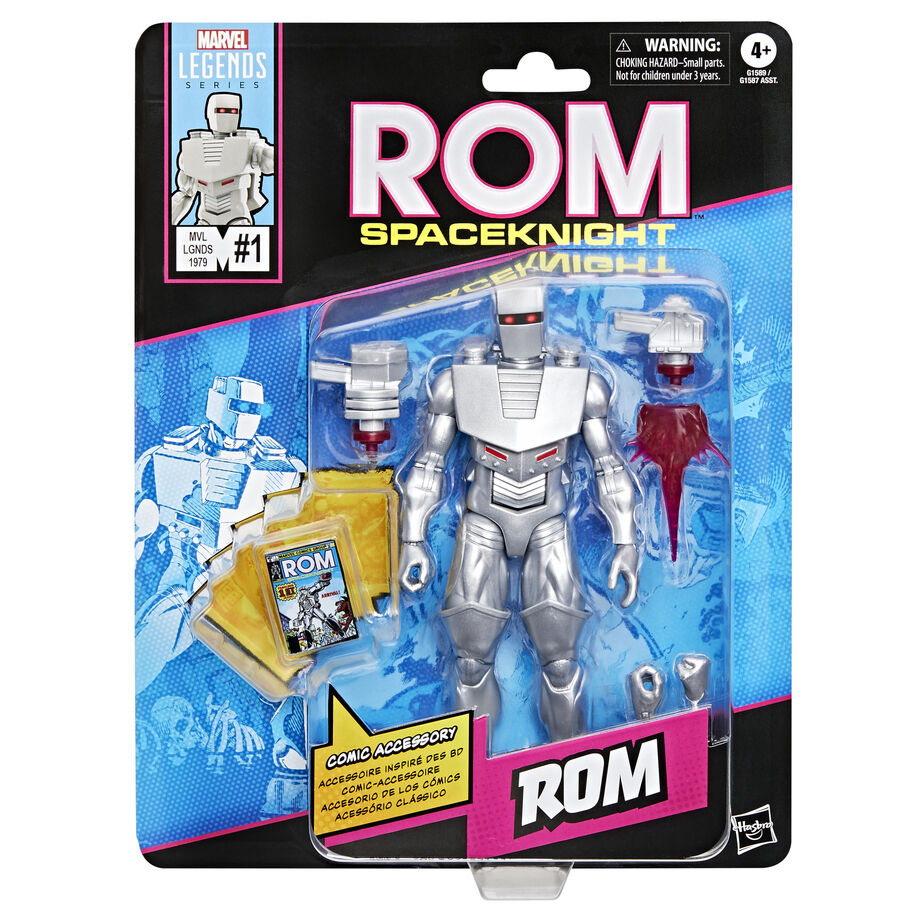 Figura Marvel Legends Spaceknight Rom de 15 cm