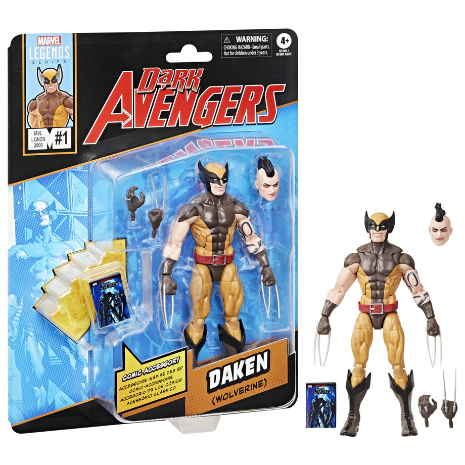 Figura Marvel Legends Dark Avengers Daken Wolverine 15 cm - MerchVillain