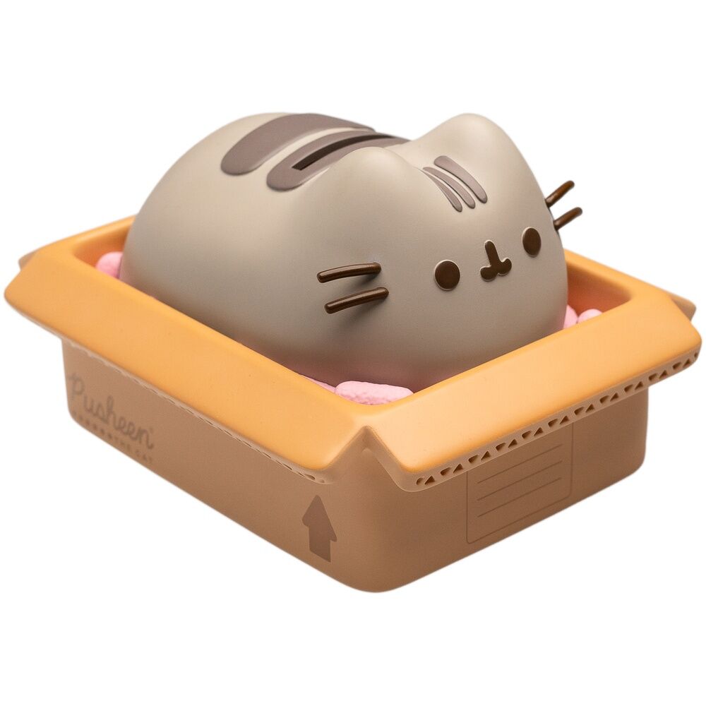 Hucha de cerámica con forma de cerdito - Pusheen (7x6,9 cm)