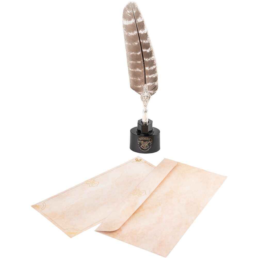 Caneta Pluma + Cartas – Harry Potter