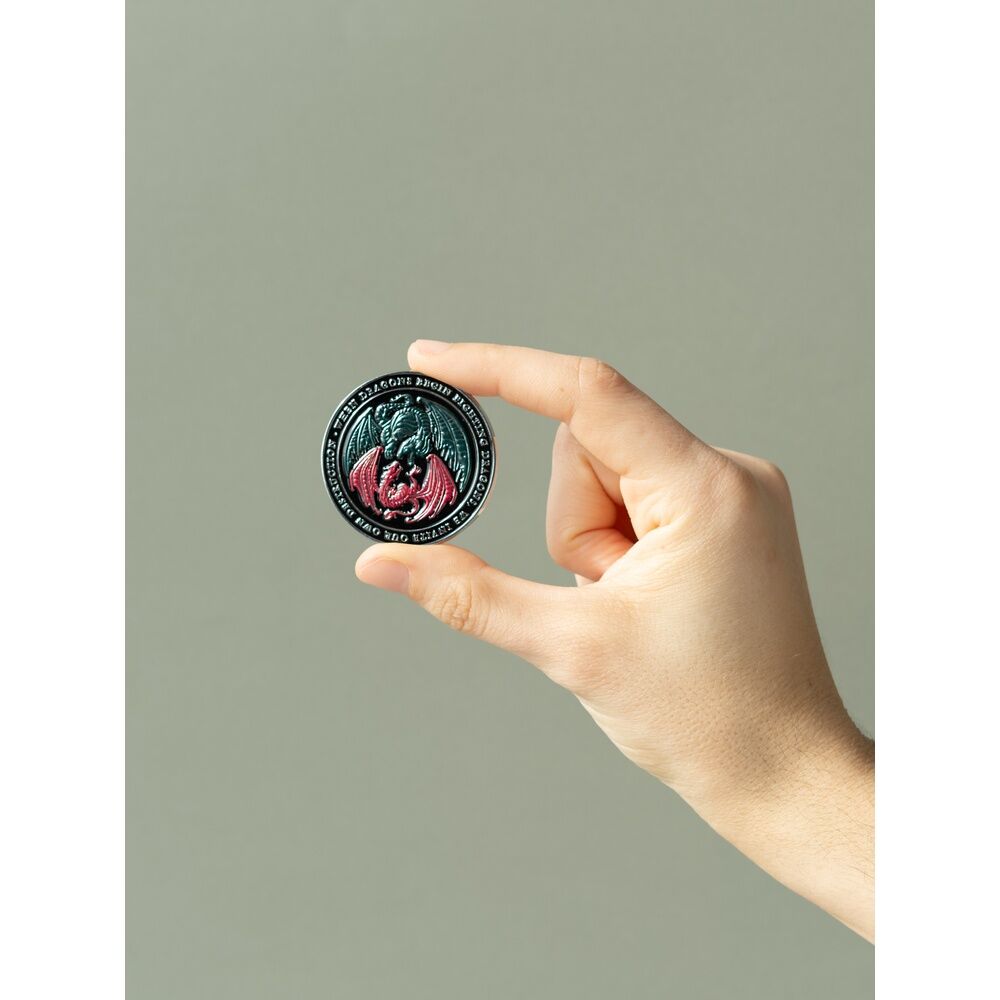 Set de 4 Pins La Casa del Dragón – Juego de Tronos (2,5 × 4 cm)