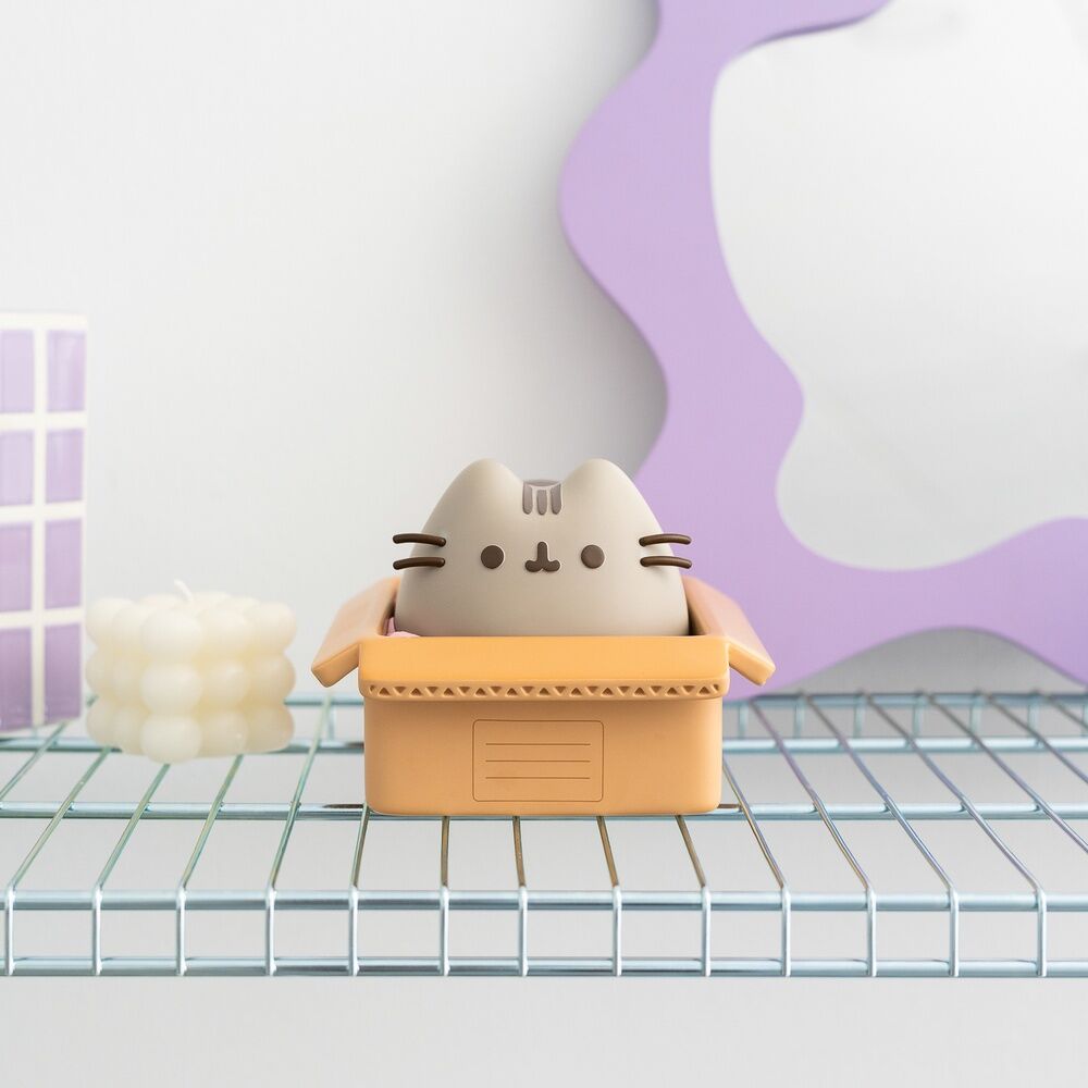 Hucha de cerámica con forma de cerdito - Pusheen (7x6,9 cm)