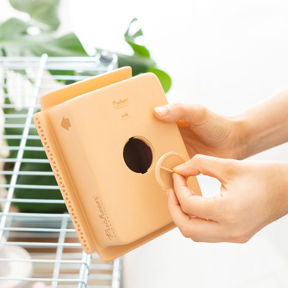 Hucha de cerámica con forma de cerdito - Pusheen (7x6,9 cm)