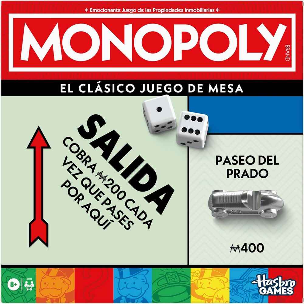 Jogo Monopoly – Espanhol (2–6 jogadores)