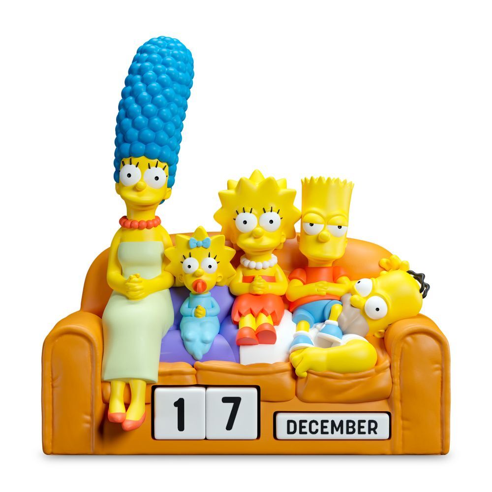 Calendario perpetuo 3D - Los Simpsons