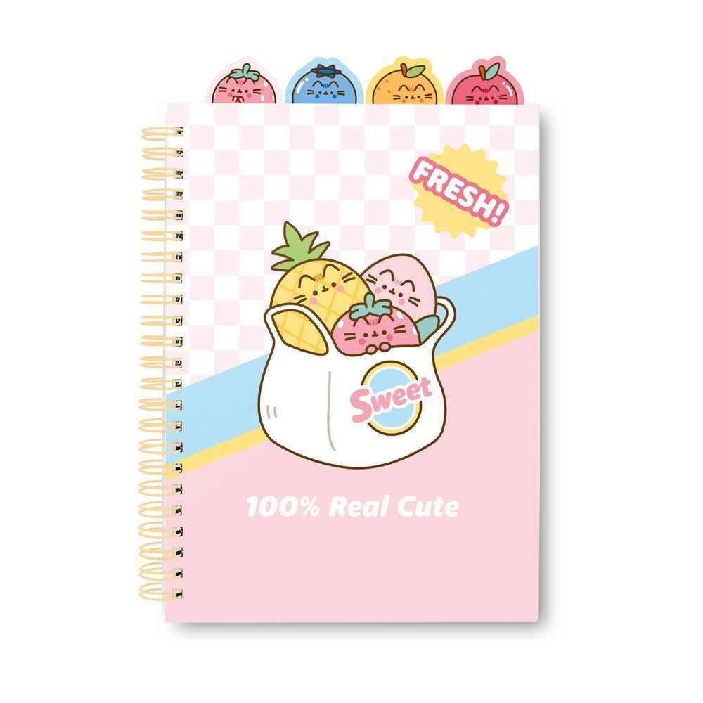 Pusheen Fruits A5 notebook