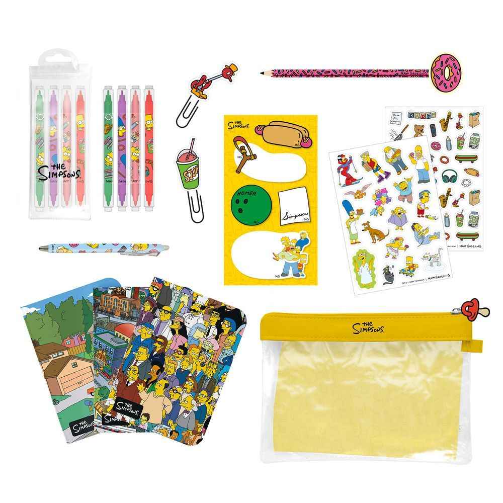 The Simpsons stationary set