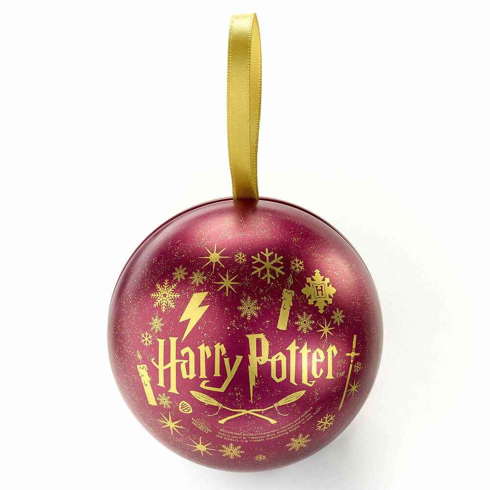 Colar Harry Potter Grifinória + Bola de Natal