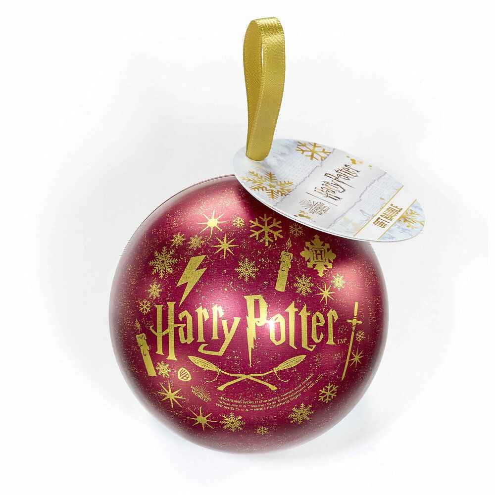 Colar Harry Potter Grifinória + Bola de Natal