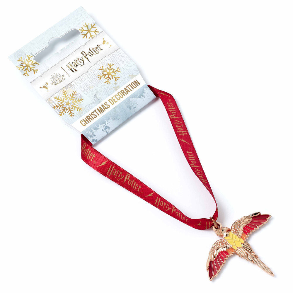 Decoración navideña de Fawkes – Harry Potter