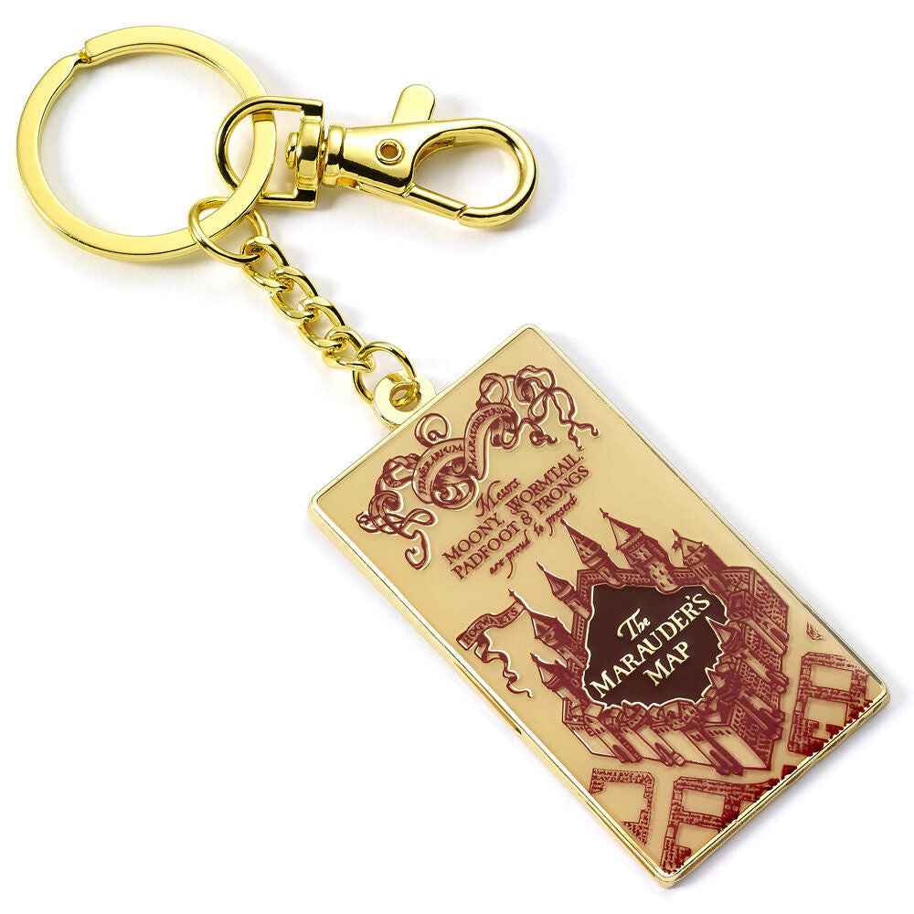 Harry Potter Marauders' Map keychain
