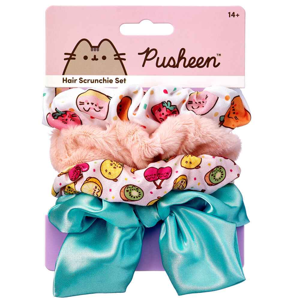Conjunto 4 Elásticos para o Cabelo – Pusheen