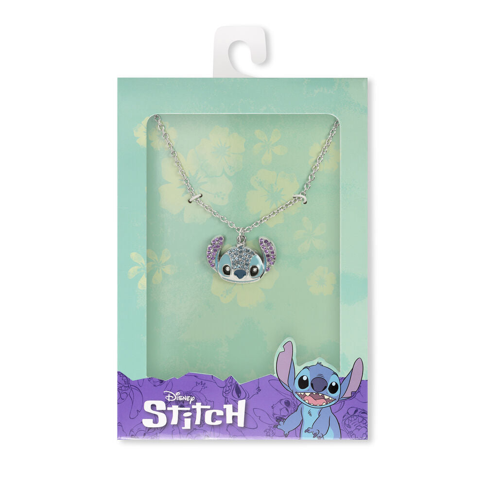 Collar con colgante de la cabeza de Stitch – Disney
