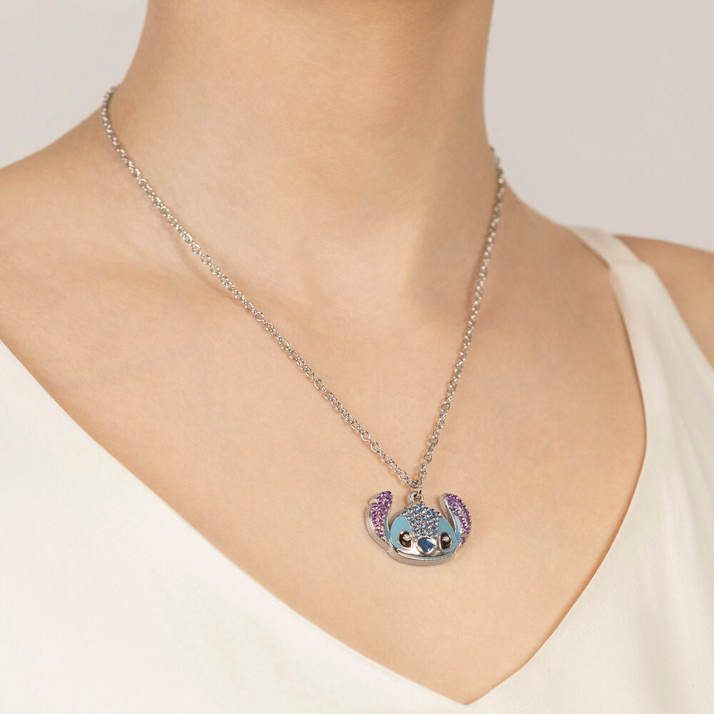 Collar con colgante de la cabeza de Stitch – Disney
