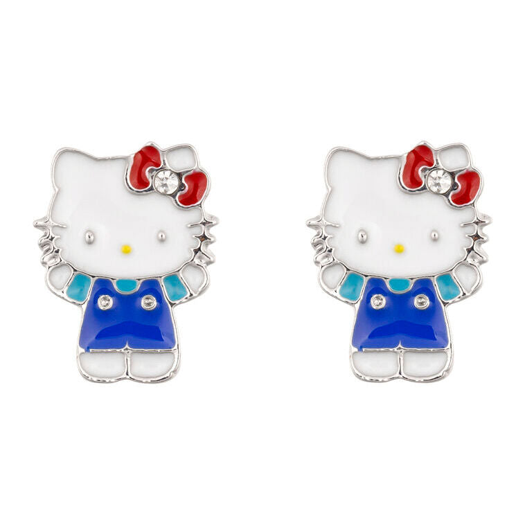 Pendientes - Hello Kitty (Plateados)