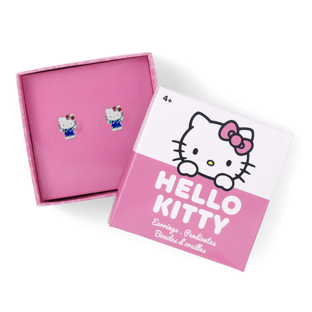Pendientes - Hello Kitty (Plateados)