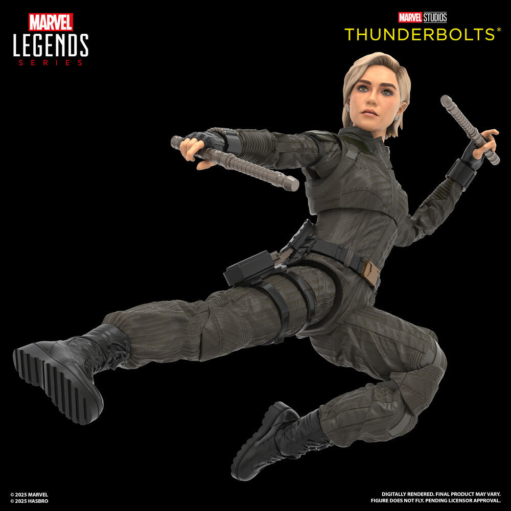 Set de 2 figuras: Yelena Belova y Red Guardian Thunderbolts – Marvel Legends (15 cm)