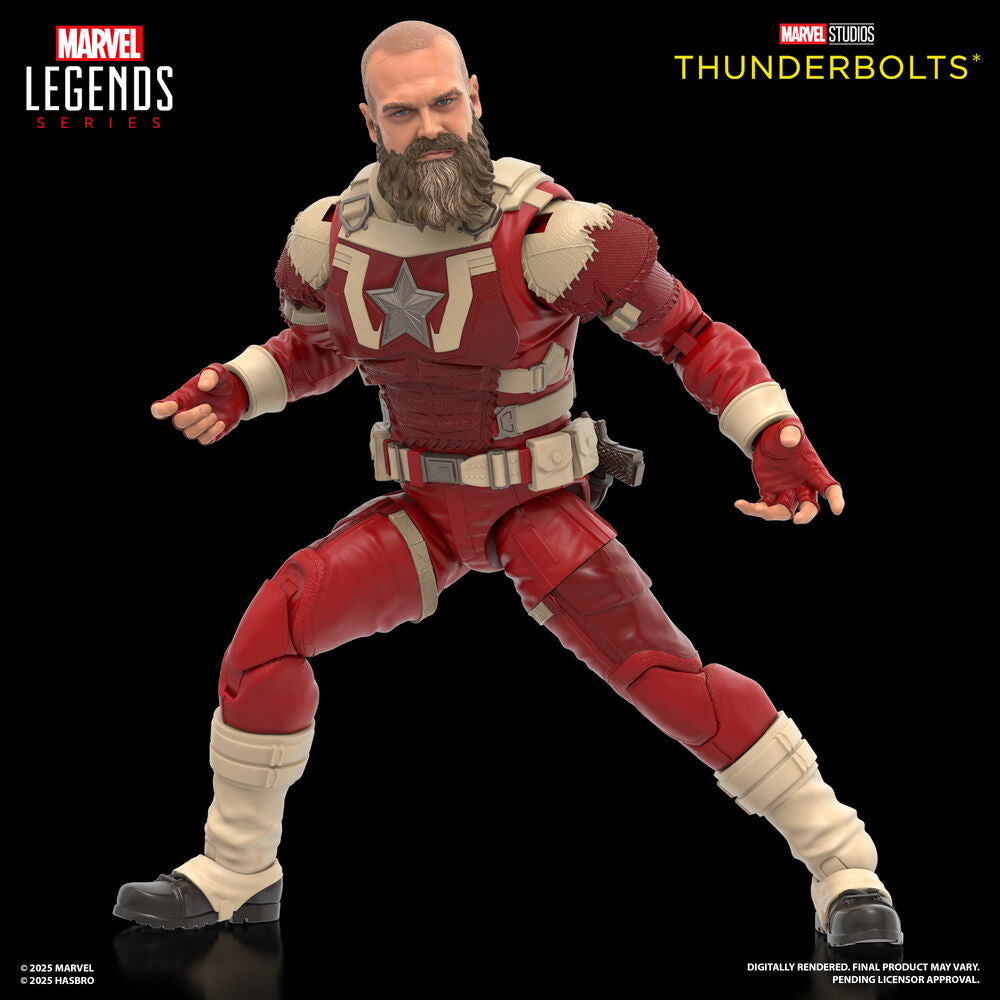 Set de 2 figuras: Yelena Belova y Red Guardian Thunderbolts – Marvel Legends (15 cm)