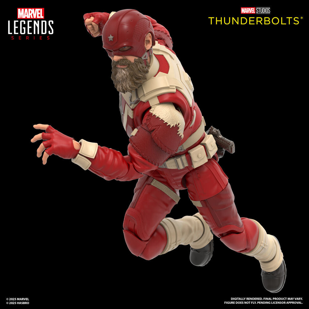 Set de 2 figuras: Yelena Belova y Red Guardian Thunderbolts – Marvel Legends (15 cm)