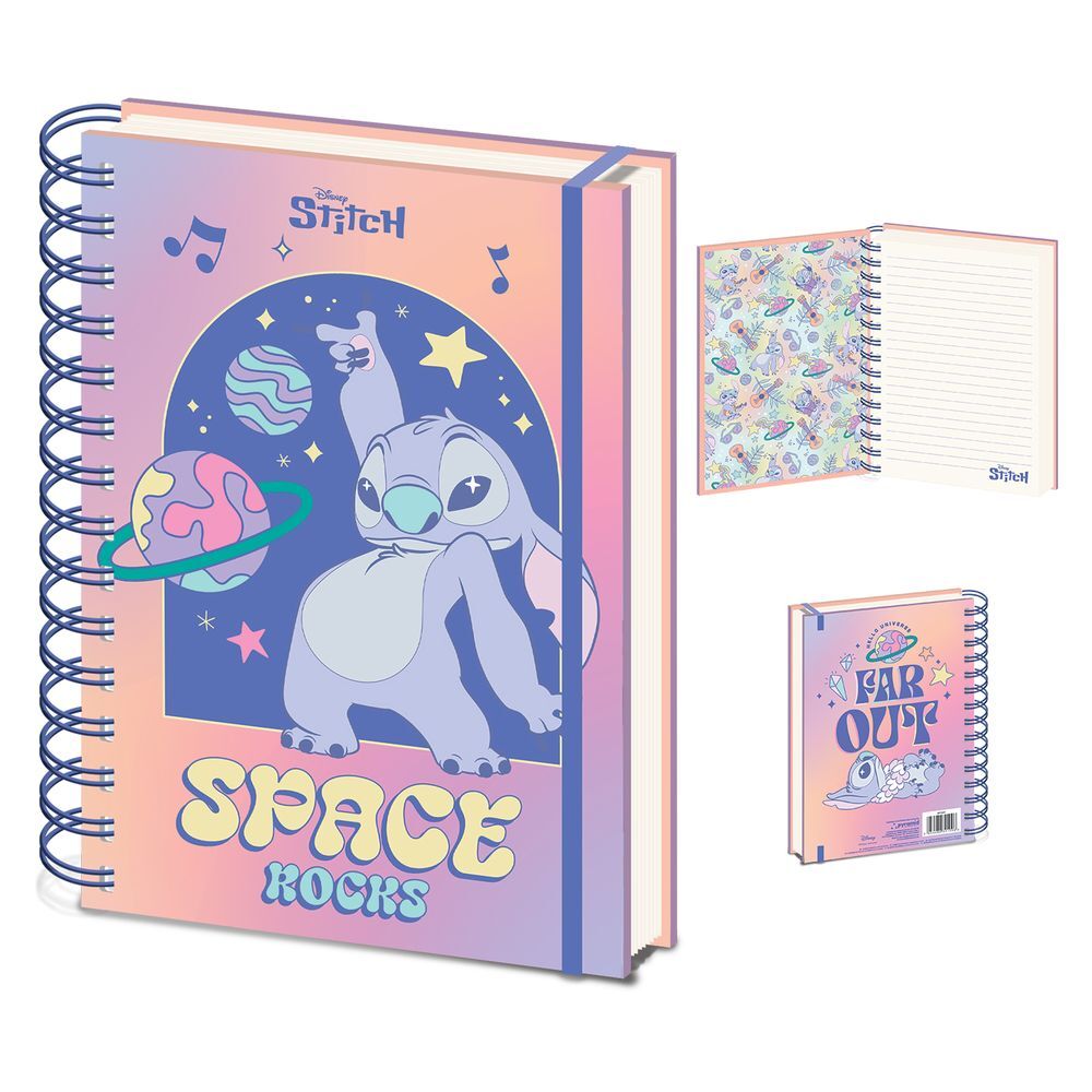 Cuaderno A5 de Stitch – Disney
