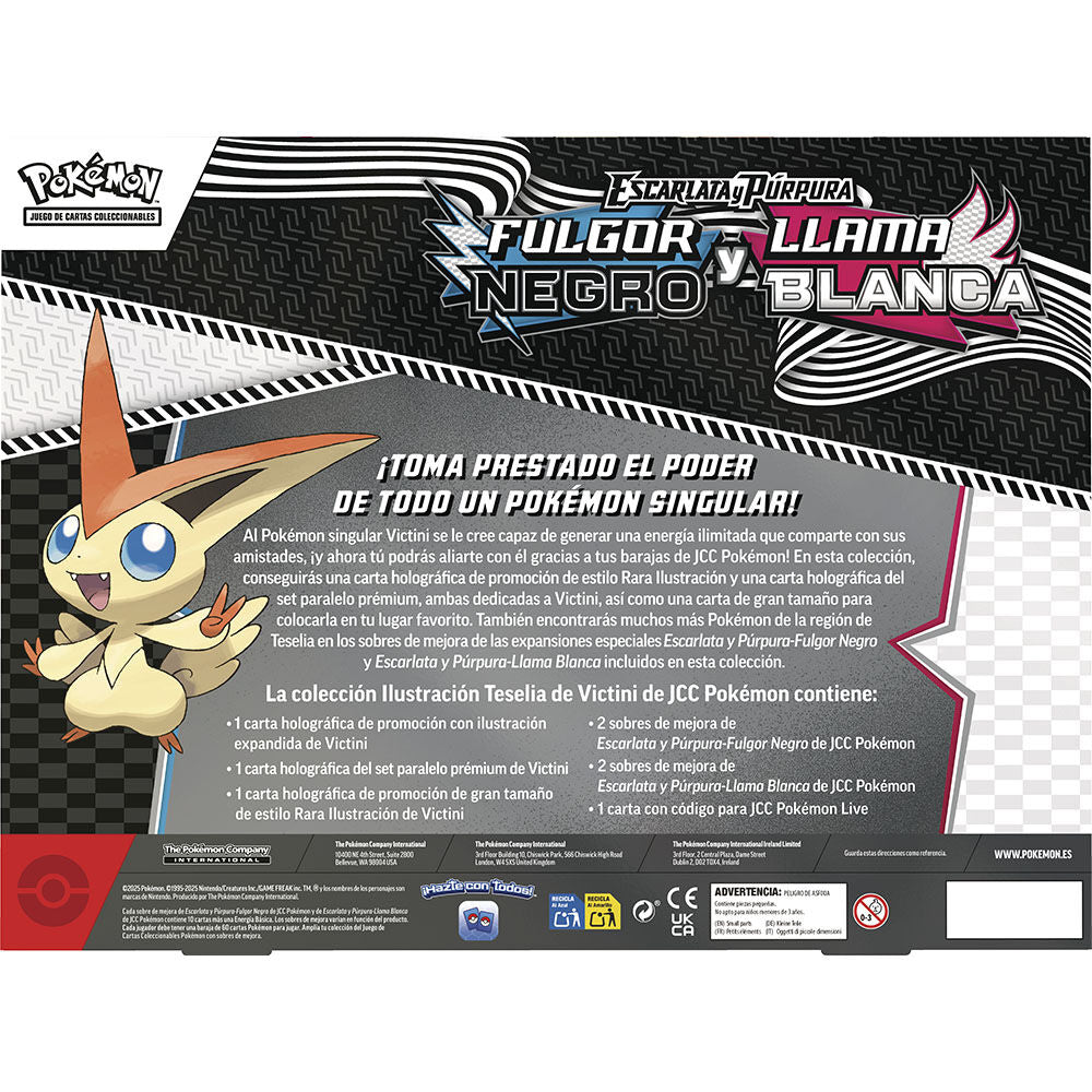 Juego de cartas coleccionables Victini – Pokémon (Versión en español)